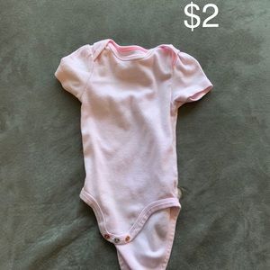 Pink onesie